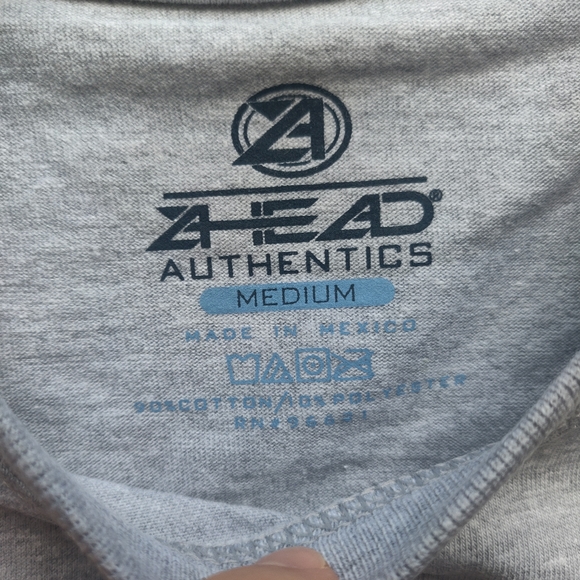 "Golf Is Life" T-shirt Men's Medium Gray Red Blue Ahead Athletics - Picture 5 of 5